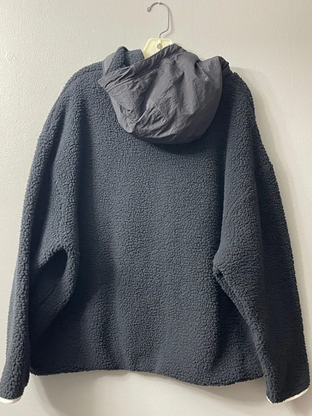 Nike Air Jordan Essentials Sherpa Fleece Hoodie Black Men's Size XXL
